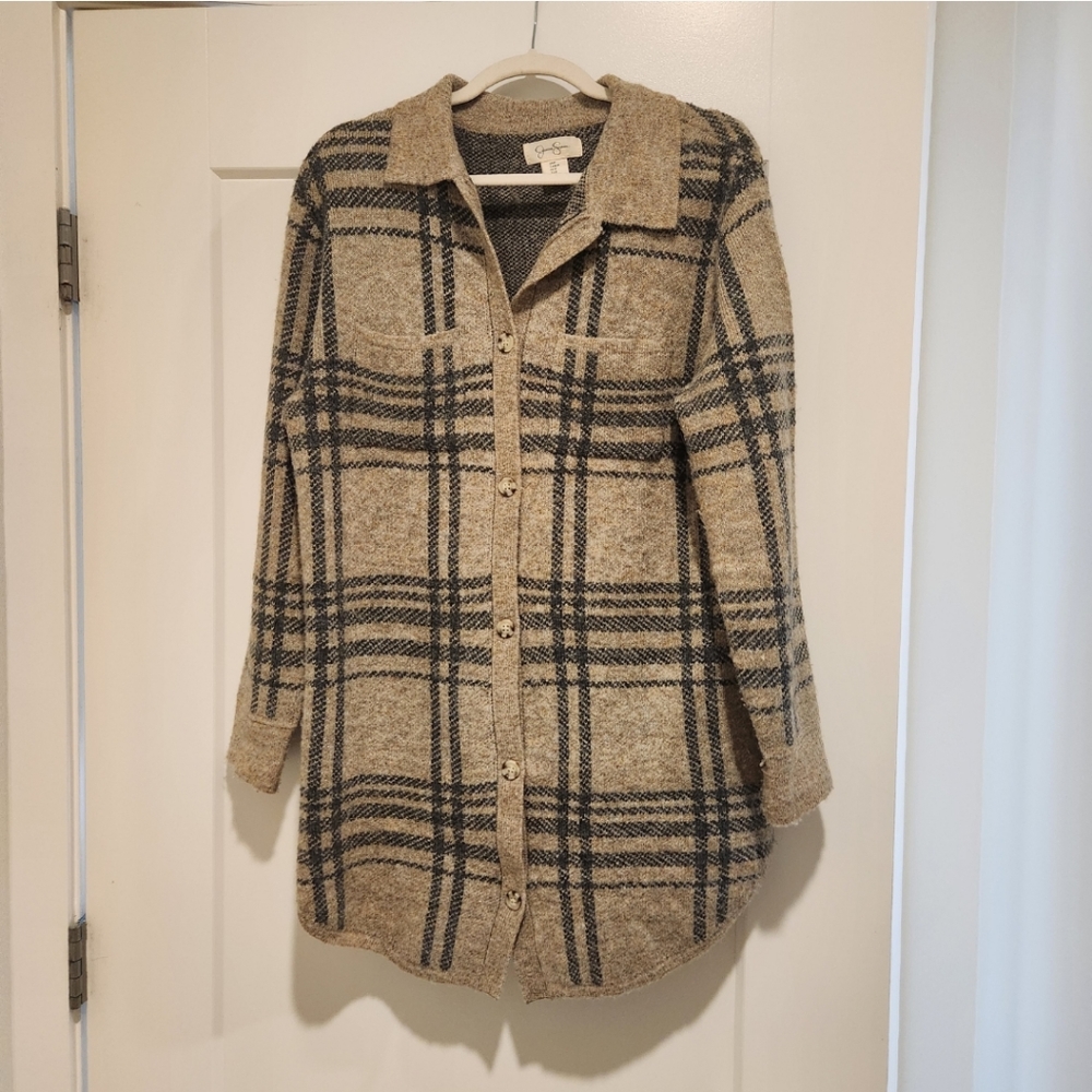 Jessica Simpson Flannel Sweater